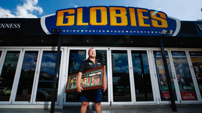 Adrian Walsh, long time manager of Globies after the iconic Darwin nightspot shut its doors. PIC GLENN CAMPBELL