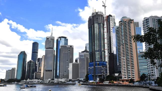 BRISBANE, AUSTRALIA - NewsWire Photos April 26, 2021: Stock images of the Brisbane city skyline.Picture: NCA NewsWire / John Gass