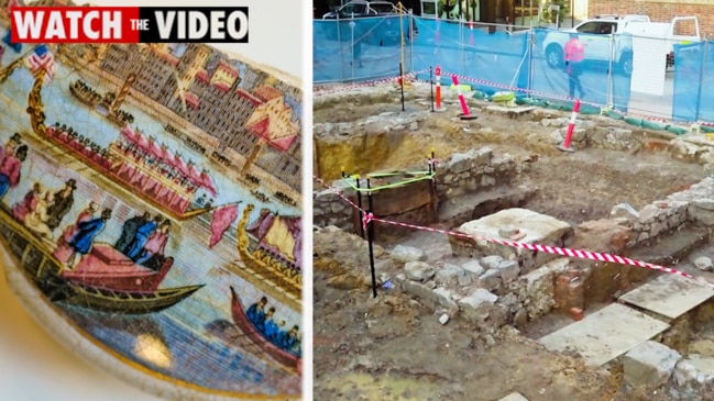 Hidden city unearthed beneath Melbourne CBD