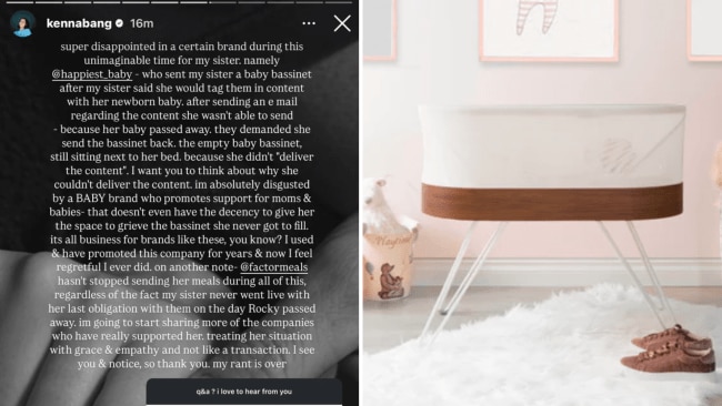 Baby brand’s response to influencer after her ‘unfathomable loss’