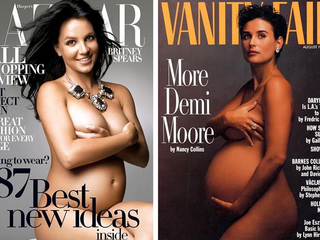 Pregnant Megan Gale poses nude in revealing cover shoot for Marie Claire |  news.com.au — Australia's leading news site