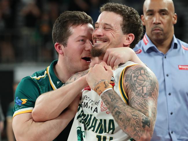 Adams’ stint in Tasmania helped him rediscover his love for basketball. Picture: Getty Images