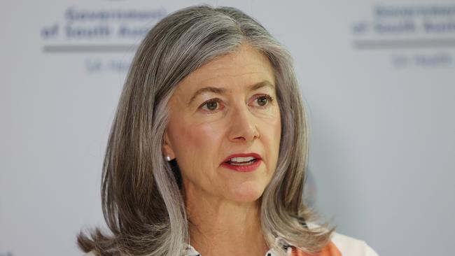 Chief public health officer Professor Nicola Spurrier said SA Health had a comprehensive vaccination policy to ensure it met health and worksaftey obligations. Picture: NCA NewsWire / David Mariuz