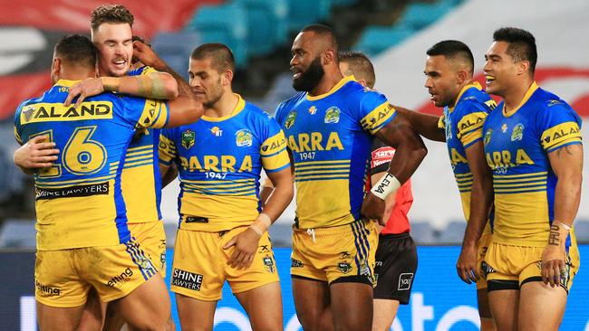 The Eels have shown enough to tell us they can challenge any team. Picture: Mark Evans
