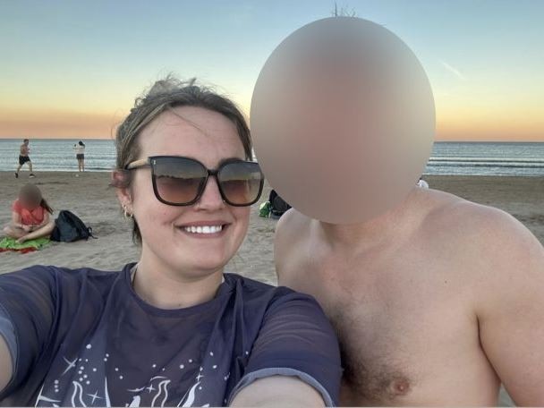 She booked the holiday to Spain just three months after meeting the man on Tinder. Picture: Kennedy News and Media