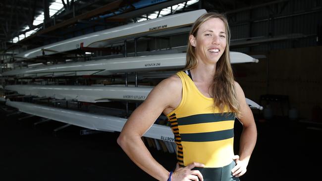 Australian women’s eight rower Meaghan Volker.