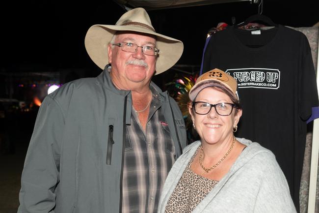 Wayne and Simone Taylor from Bucasia at the NQ's Rock'N Country 2022.Picture: Michaela Harlow