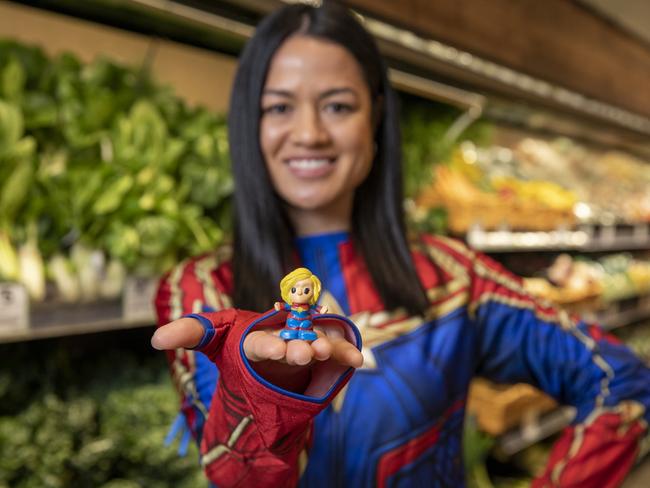 Shoppers will will receive one Ooshie for every $30 spent in store or online. Picture: Dallas Kilponen/Woolworths