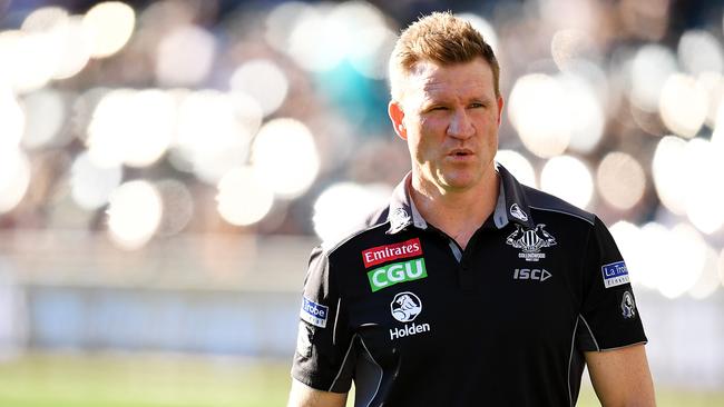 Nathan Buckley is getting better as a coach. Picture: Getty Images