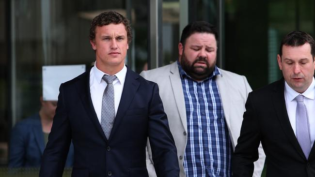 Wighton had his day in court and faced a crossroads with his career. Picture: Kym Smith