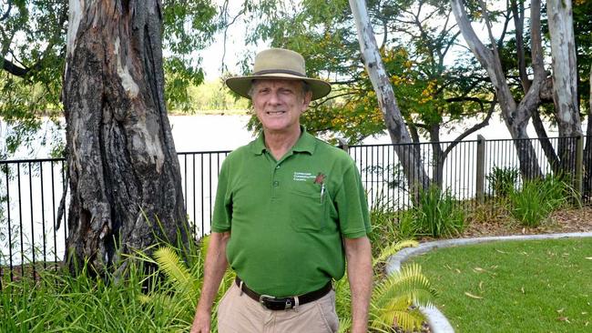 NO BUSINESS CASE: Michael McCabe of Capricorn Conservation Committee speaks out against the Rookwood Weir project. Picture: Jann Houley