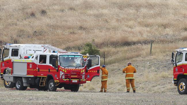 Bushfire at Andersons Road Broadmarsh. Tasmania Fire Service in attendance. Picture: NIKKI DAVIS-JONES