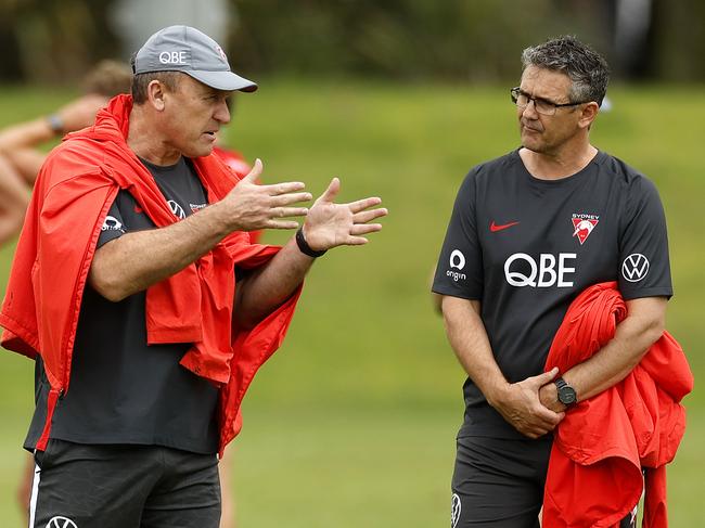 Longmire won’t be short of advice with some key backroom staff appointments for 2024. Picture: Phil Hillyard