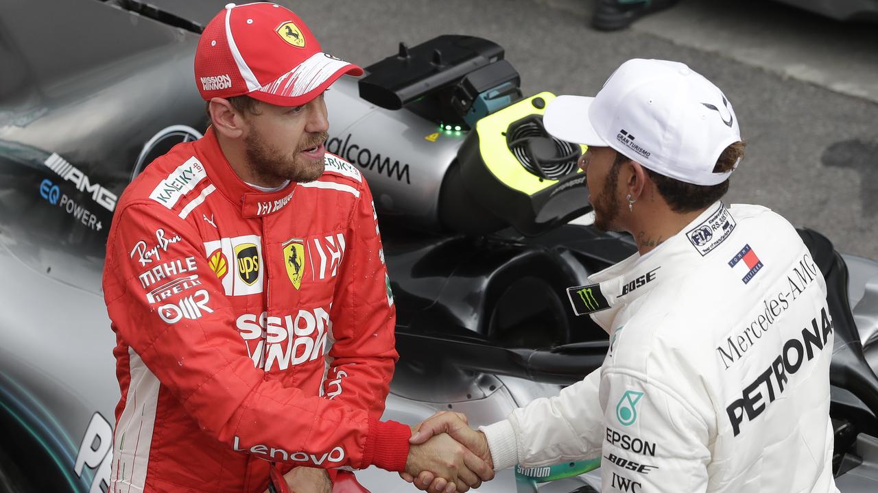 Sebastian Vettel qualified in second position for Monday morning’s race.