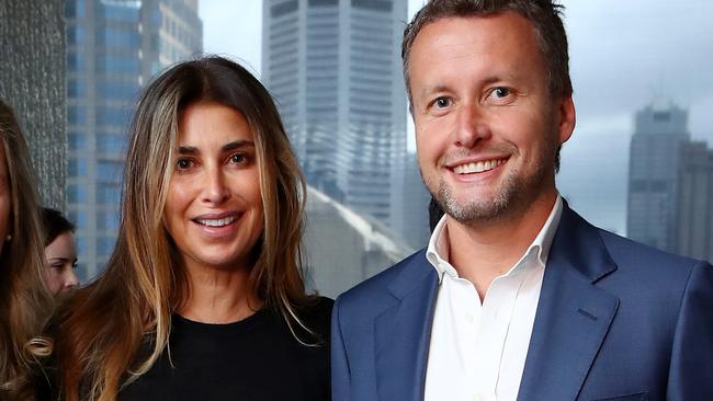 22/10/2018: (L) Jodhi Meares at the launch of Damon Kitney's book 'The Price of Fortune: The Untold Story of Being James Packer' in Sydney on Monday. Hollie Adams/The Australian