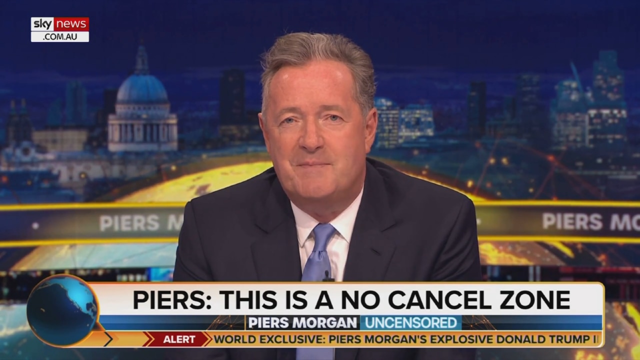 ‘No cancel zone’: Piers Morgan Uncensored to celebrate ‘real free ...