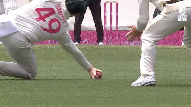 The third umpire ruled with the on-field ‘soft signal’.