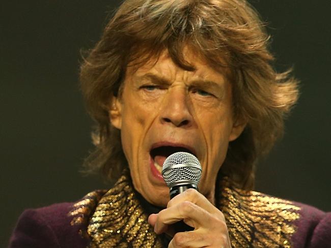 PERTH, AUSTRALIA - OCTOBER 29: Mick Jagger of The Rolling Stones performs live at Perth Arena on October 29, 2014 in Perth, Australia. (Photo by Paul Kane/Getty Images)