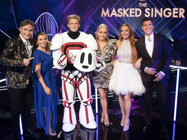 Superstar Cody Simpson was unveiled as the inaugural winner of The Masked Singer.