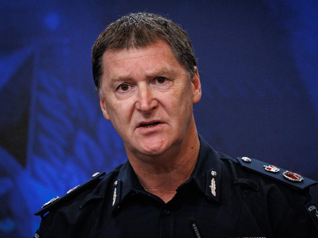 Shane Patton was ousted as the state’s top cop this week. Picture: Nadir Kinani