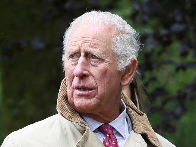 LANCASTER, ENGLAND - JUNE 9: King Charles III, The Duke of Lancaster, opens the Whitewell Coronation Woodland Garden on June 9, 2025 in Lancaster, England. (Photo by Temilade Adelaja - WPA Pool/Getty Images)