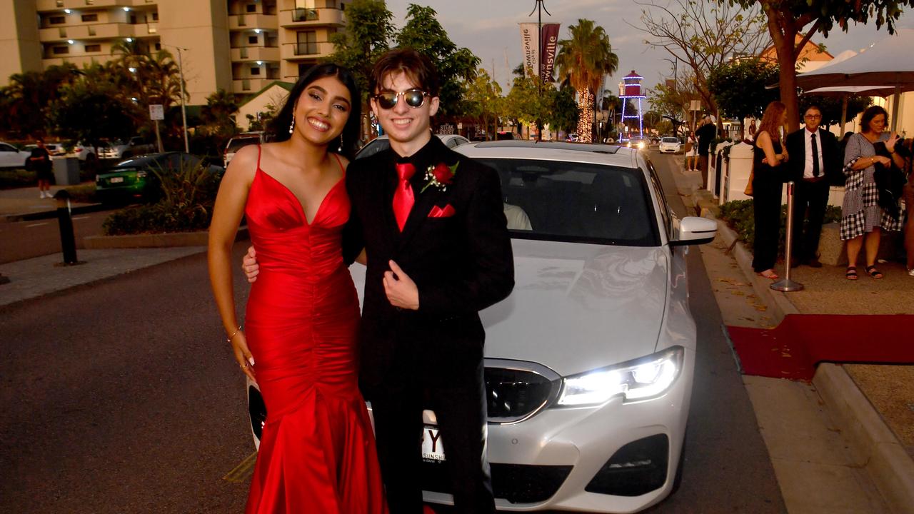 ANNANDALE CHRISTIAN COLLEGE school formal 2022 at Ridges Southbank. Annu George and Matthew Davis. Picture: Evan Morgan