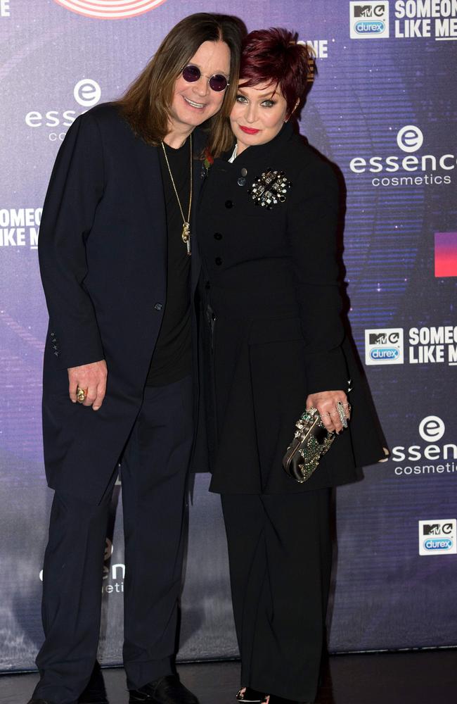 The first family of rock The OSbournes get the podcast treatment. Picture: AFP PHOTO / OLI SCARFF