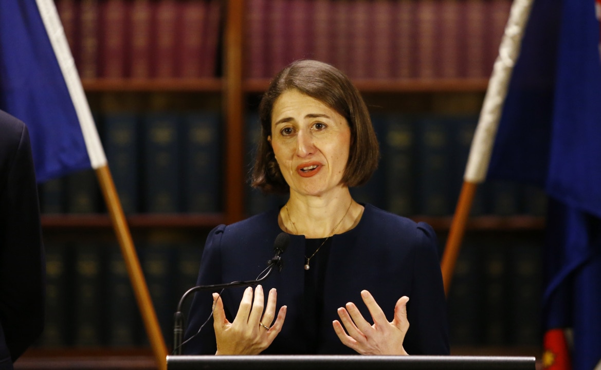 Gladys Berejiklian remaining in office shows 'a clear double standard'