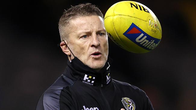 Richmond coach Damien Hardwick. Picture: Michael Klein