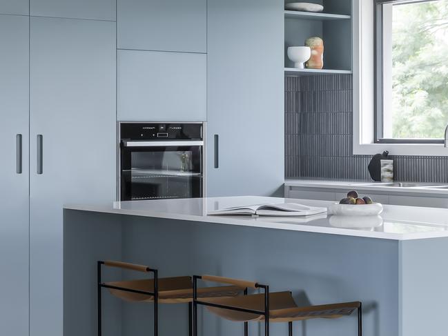 Blue Kitchen for At Home. Picture: Supplied