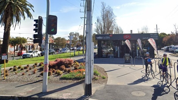The Nicholson St crossing of the Capital City Trail.