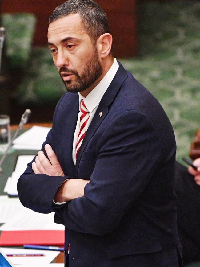 Former treasurer Tom Koutsantonis in Parliament. Picture: AAP / David Mariuz