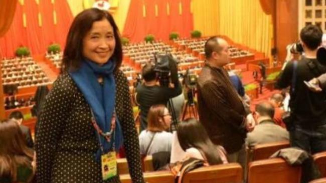 Hobart City Council candidate Yongbei Tang, photographed at the Chinese People’s Political Consultative Congress in Beijing last year. PICTURE: Supplied.