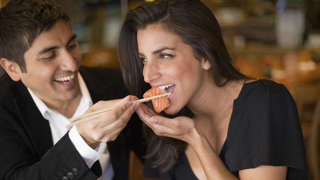 “But he tried to shovel raw salmon in my mouth” is not a superficial reason. This is just weird.