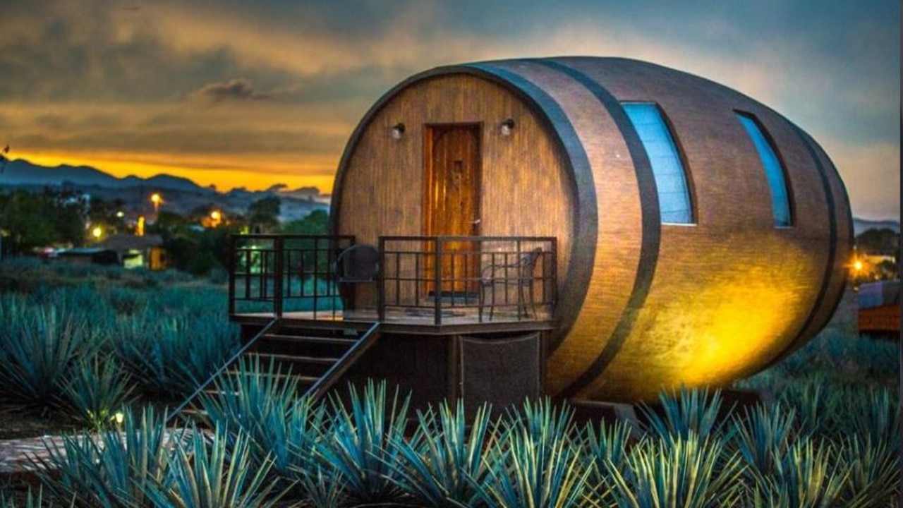 When you’re a huge fan of tequila, this is the next logical step. Picture: Matices Hotel de Barricas