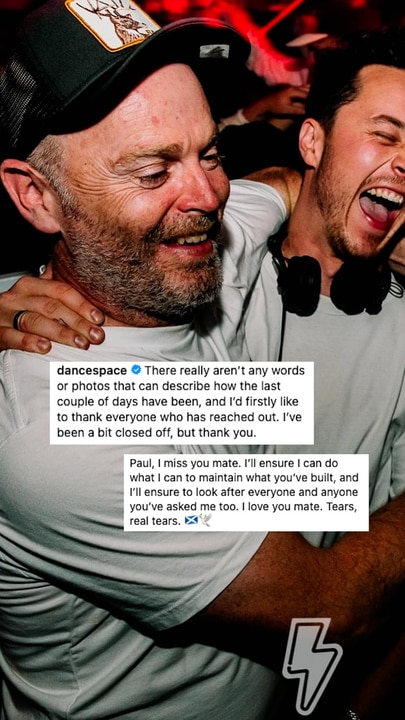 Jake Phillips' tribute to Electric Circus founder Paul Glen