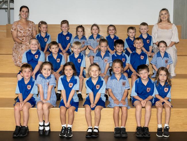 Cannonvale State School Prep Teacher: Miss Millard, Teacher Aide: Ms McDonald Back Row: Lucy, Samuel, Kora, Sadie, Layna, Kyle, Samuel Middle Row: Kohen, Jai, Tyson, Evelyn, Joseph, Emmett, Maddison Front Row: Hunter, Mily, Romy, Liddell, Matilda, Bodhi, Koda Picture: Michaela Harlow