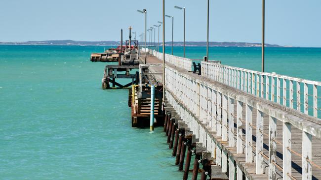 Beachport jetty. Picture: Frank Monger