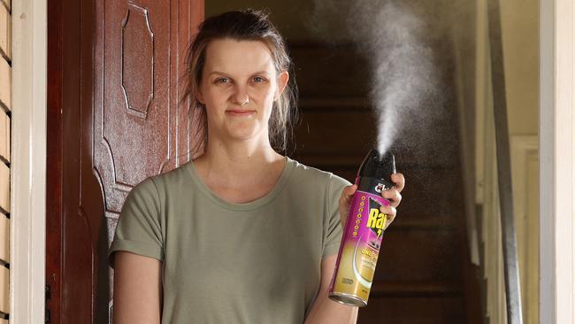 The woman fought off armed invaders from her Wishart home with a can of bug spray in November, 2022. Picture: Liam Kidston