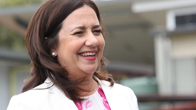 Queensland Premier Annastacia Palaszczuk looks set to return to government. (Photo by Jono Searle/Getty Images)