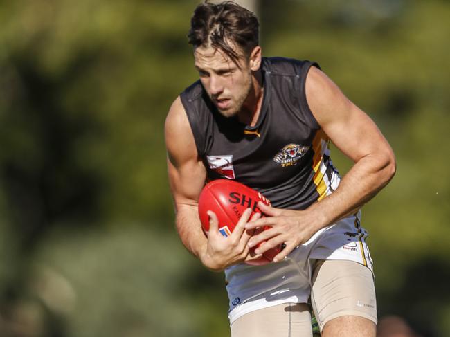 EFL (Div 1 football): Vermont v Balwyn. Jeff Gobbels (Balwyn). Picture: Valeriu Campan