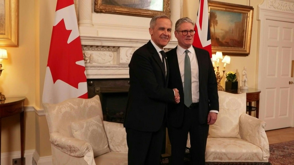 Carney says Canada ‘too reliant on US’ on UK, France trip