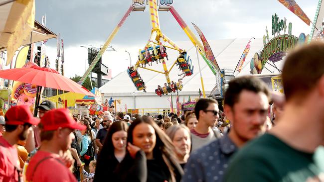 Organisers say the Ekka has measures in place to minimise the spread of viruses. Picture: AAP Image/Jono Searle