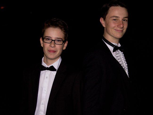 Malachy Wells and Alex Donnelly. Picture: Andrew Zielinski