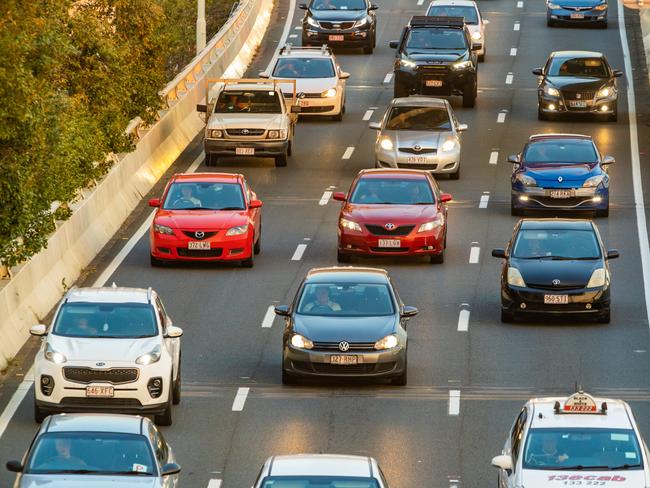 Brisbane Peak Hour Traffic australia roads