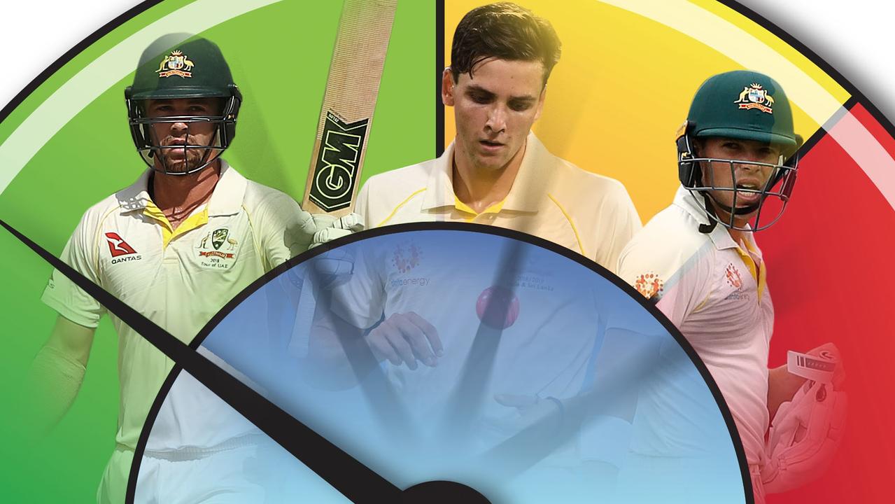 Travis Head, Jhye Richardson and Marcus Harris had mixed auditions for an Ashes berth.