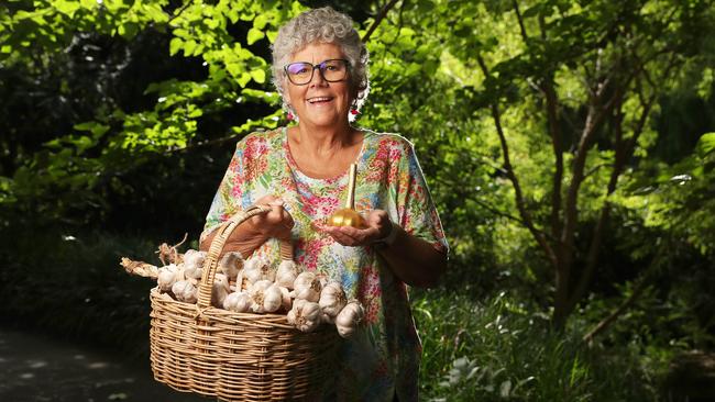 Lesley Fraser is a garlic grower and volunteer co-ordinator of the Koonya Garlic Festival. Picture: Nikki Davis-Jones