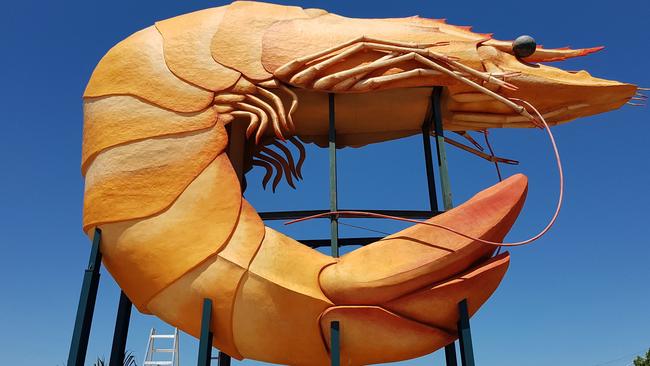 The Big Prawn recently got a big renovation. Picture: Jennifer Ennion