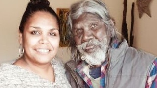 Makia Mclaughlin with her father, the late Australian actor, David Gulpilil. Picture: Supplied