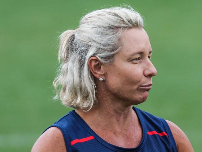 Sydney Roosters NRLW assistant coach Kylie HIlder. (Source: Roosters Digital)